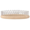 thumbnail image 4 of Telar de madera con bolsillo redondo para tejer, herramienta artesanal con bolsillo para telar y aguja para bufandas y calcetines., 4 of 14
