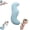 Blue [Ice Silk], variant on Pea Pod Body Pillow for Side Sleeper, Pea Pod Body Pillow for Adults, 47.24 × 13.38 inch Pea Pods Long Bodys Pillows for Sleeping, Soft and Supportive Pillow for Sleeping