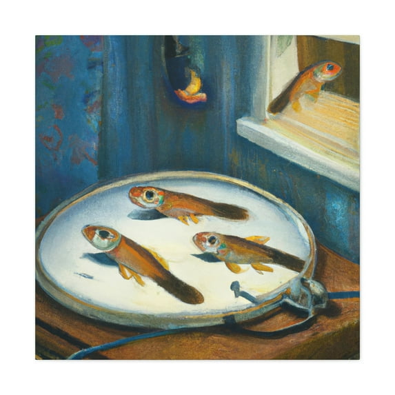 Killing with Killifish - Canvas
