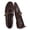 Brown, variant on Cushionaire Wendy Woven Mary Jane Flats For Women | Breathable Open Weave Flats With Adjustable Buckle Strap | Stylish Everyday Mary Jane Flats