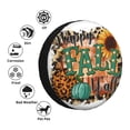 thumbnail image 4 of Naloa Happy Fall Y'All PVC Leather Spare Tire Wheel Cover Spare Tire Cover, for Car Truck SUV Camper Trailer Universal Fit(14-17in)-14 inch, 4 of 6