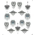 thumbnail image 5 of YZW 3029 3d Embossed Diy Water Transfer Nail Decoration Sticker, 5 of 5
