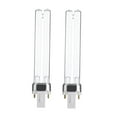 thumbnail image 2 of Lights 2PCS 9W G23 Base Aquarium Fish Tank UV  Purifier Bulbs  Ultraviolet Replacement Light Bulbs, 2 of 7