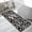 Black, variant on Abstract Boho Bathroom Rugs Non Slip Washable Bath Mat Absorbent Front Door Mat Middle Century Rustic Black White Texture Indoor Doormat for Kitchen Entryway Shower Decor Accessories 15.7"x23.6"