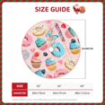thumbnail image 2 of Sikiie Cupcakes and Donuts Nativity Christmas Tree Skirt, Jesus Christian Winter Holiday Tree Mat Decoration(30-48IN)36", 2 of 6