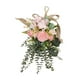 thumbnail image 3 of Guirnalda de flores artificiales de eucalipto y crisantemo para colgar en el hogar, 40 unidades Rosa, 3 of 9
