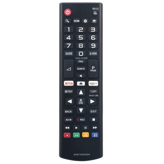 AKB75095304 Replace Remote Control for LG TV 32LK540BBUA OLED65W8PUA 49LK5400PUA