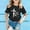 Black, variant on Girls Tops And Tees for Kids Unisex Casual Graphic Short Sleeve Tee With Print For Everyday Play And School
