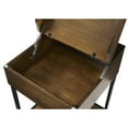 thumbnail image 3 of Progressive Furniture Park City Wood Chairside Table in Cinnamon Brown/Black, 3 of 3