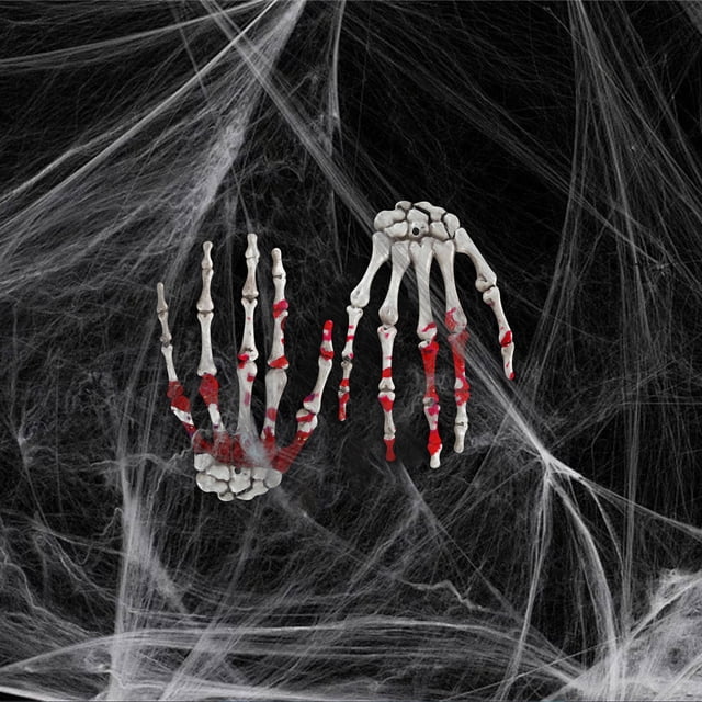 Esqueleto de Halloween, Mano de Esqueleto, Casa Fantasma, Bar, Habitación, Escape, Terror, Decoración, Utilería, Mano Fantasma, Mano de Bruja