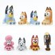 thumbnail image 3 of Figuras de acción TUNC Bluey Model Ornaments Puppy Bingo Paquete de 8 6-8 cm, 3 of 4