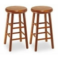 thumbnail image 2 of Winsome Oakley Swivel Seat Counter Stools, 2-Pc Set, Natural, 2 of 3
