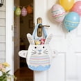 thumbnail image 6 of PEIBang Easter Basket,Easter Bunny Tote Bag Bucket,Spring Egg Hunt Container with Handles and Rabbit Ears for Party Favors, 6 of 6