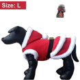 thumbnail image 2 of Dogchristmas Costume Santa Claus Dress, Puppy Pet Outfits Clothes For Winter Xmas, 2 of 4