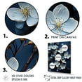 thumbnail image 3 of Designart "Gray-Toned Dogwood Blooms III" Dogwood Wall Art Prints, 3 of 7