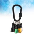 thumbnail image 1 of Greensen 6Pcs Porte-Clés Rallonge Barre Hexagonale Visseuse Bit Holders Socket Adaptateur Outil de Libération Rapide, Libération Rapide Porte-Clés, 1/4 Po Socket Supports, 1 of 8