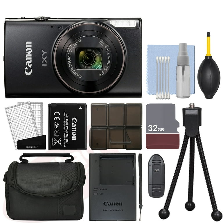 Canon IXY 650 M / ELPH 360 A 20.2MP Digital Camera 12x Zoom Black