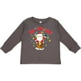 thumbnail image 3 of Inktastic Ho ho ho Santa Claus is here Boys or Girls Long Sleeve Toddler T-Shirt, 3 of 5