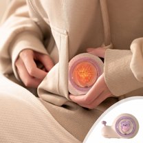 Snail Hand Warmer, USB Rechargeable Cute Pet Night Light Heating Warmer, 1-3H Working Time, Portable Winter Gift with Breathing Light