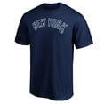 thumbnail image 2 of Men's Navy New York Yankees Official Wordmark Team T-Shirt, 2 of 3