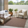 thumbnail image 5 of Nourison Washable Solutions Indoor/Outdoor Mocha 5' x 7' Area Rug (5x7), 5 of 10