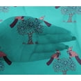 thumbnail image 4 of oneOone Viscose Chiffon Fabric Bird & Tree Block Printed Fabric 1 Yard 42 Inch Wide, 4 of 4