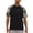 Black/Camo, variant on Champion Men's Short Sleeve Rash Guard, UPF 50+ Quick Dry Swim Shirt