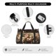 thumbnail image 4 of Easygdp Vintage Peonies Rustic Charm Bolsa de Gimnasio, Bolsa de Viaje Duffel, Bolsa de Fin de Semana con Compartimentos, Bolsa de Mano para Noche, 4 of 7