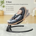 thumbnail image 4 of Columpio para bebé FasonBaby Bluetooth, 3 posiciones, 5 velocidades, control remoto, 4 of 7