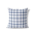 thumbnail image 2 of Liz Plaid Navy Throw Pillow, 2 of 4