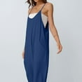 thumbnail image 7 of Scacto Jumpsuits for Women Casual Summer Outfits Comfy Beach Vacation Trendy Overalls Sleeveless Spaghetti Rompers Fashion Clothes, 7 of 7