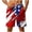 Gold, variant on Stamzod Men's American Flag Swim Trunks 4Th Of July Quick Dry Board Shorts with Mesh Lining Surf Bathing Suits Patriotic Mens Beach Shorts