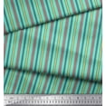 thumbnail image 2 of Soimoi Poly Georgette Fabric Vertical Stripe Fabric Prints By Yard 52 Inch Wide, 2 of 5
