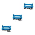 thumbnail image 2 of maskred ECX 1/12 RC RGT 136100 With Aluminium Alloy Rear Bumper Rear Bumper For ECX 1/12 Rc RGT 136100 Made Of Aluminium Alloy blue 3Set, 2 of 6