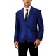 thumbnail image 1 of CHAQUETAS DEPORTIVAS BRILLANTES INSPIRAR CHIC PARA HOMBRES, BLAZERS DE UN BOTÓN Y UN SOLO PECHO PARA FIESTAS DE BODA M AZUL MARINO, 1 of 5