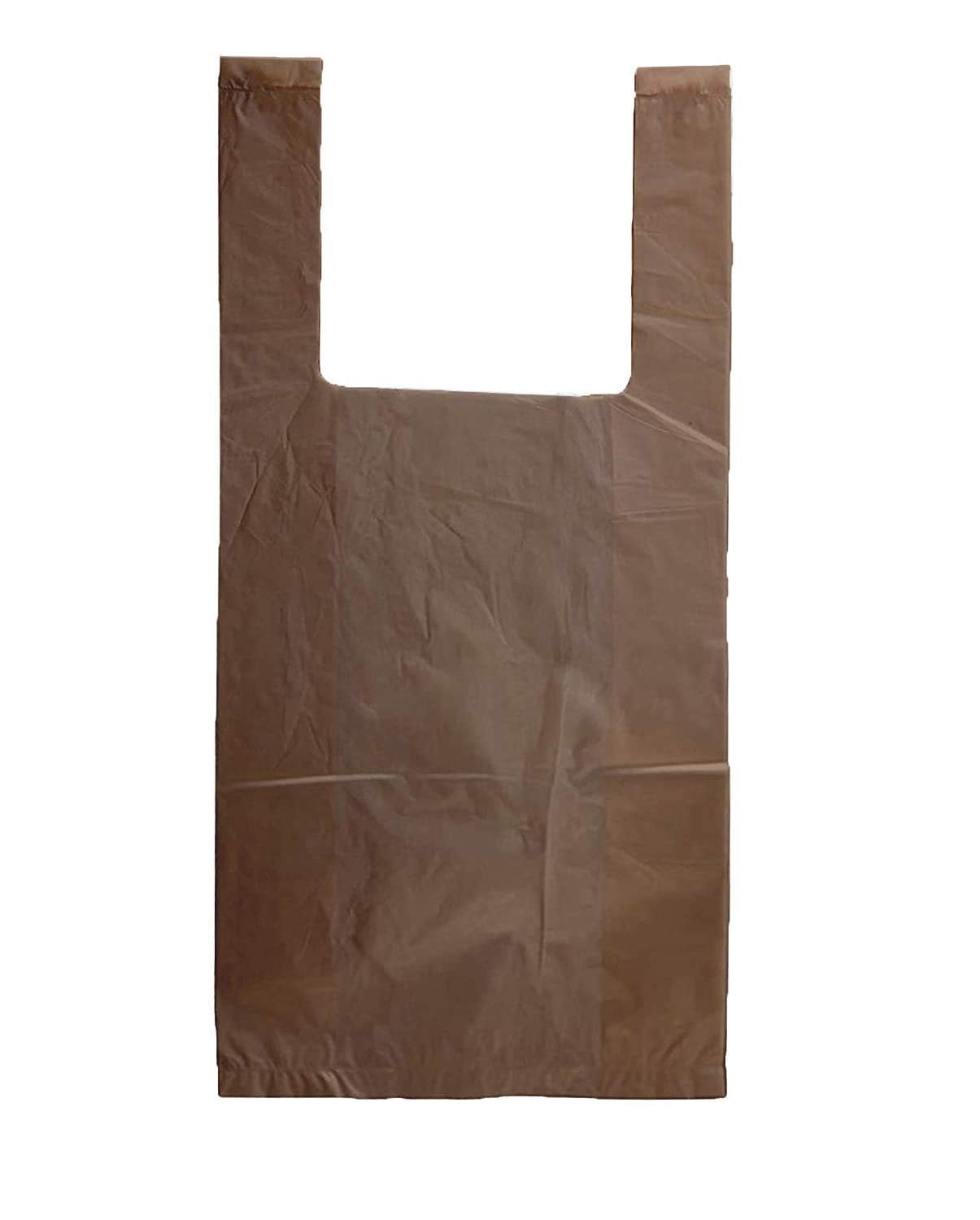 AMZ Supply Chocolate T-Shirt Ultra Thin Carry-Out Bags 12x6x23 ...