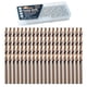 thumbnail image 1 of Juego de brocas RCINDUS, 20 unidades, 3/16 pulgadas, metal cobalto HSS M35, 1 of 6