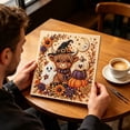 thumbnail image 6 of SUYOLL Halloween Pearl Art DIY Kit Cute 3D Diamond Painting For Adults Beginner Friendly Halloween Decor Seasonal And Party Craft Project Kit, 6 of 7