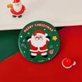 thumbnail image 5 of Niusricy Pocket Mirror, Santa Claus Snowman Elk Round Portable Mini Mirror Christmas Gift, 5 of 6