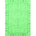 thumbnail image 1 of Ahgly Company Indoor Rectangle Oriental Emerald Green Traditional Area Rugs, 6' x 9', 1 of 4