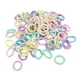 thumbnail image 2 of 100x Lazos elásticos para el cabello Sombreros multicolores Peinado para el cabello Regalo de cumpleaños Titulares de suaves, 2 of 9