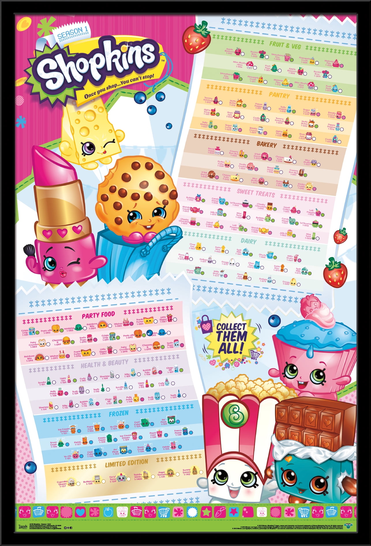 Shopkins - Season 1 Grid - Walmart.com