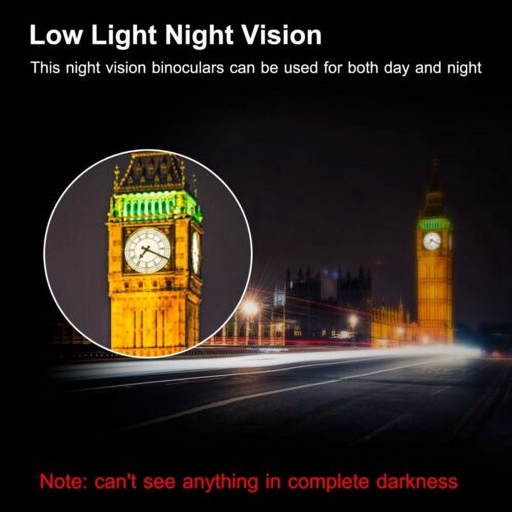 180X100 Military Zoom Powerful Binoculars Day/Night Vision Optics Hunting + Case