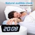 thumbnail image 3 of Reloj despertador LED Reloj de escritorio digital Reloj para el hogar Reloj luminoso Estilo 1, 3 of 5