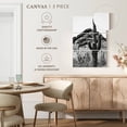 thumbnail image 4 of Elephant Stock Black Arizona Cactus Wall Art - Vertical Multi Panel Canvas - Living Room Wall Decor - Floral And Botanical Multi Panel - Black And Gray Decor By Philippe Hugonnard - 14" x 23", 4 of 4