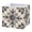 Beige Dark Blue Flowers, variant on Fabric Storage Bins Foldable Cube For Home Organization Baskets Gold Baroque Circular