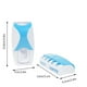 thumbnail image 4 of Set Dispensador Exprimidor de Pasta Dental | Soporte Automático Sin Desperdicio | Capacidad para 5 Cepillos | Manos Libres | Organizador Higiénico | Compatible con Tubos Estándar | Incluye Colgador, 4 of 6