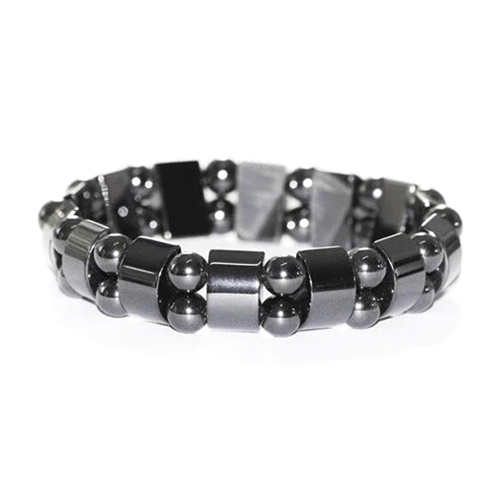 Magnetic Bracelet Hematite Bangles Healing Beads Stretch Bracelets
