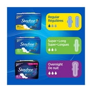 Stayfree Ultra Thin, Super Long with Wings Pads, 32 Pads