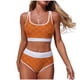 thumbnail image 3 of TaTaai Women's Two Piece Swimsuit, Skirt Style Bikini with Sleeveless Top and Soft Cup, Fashion Beach Attire for Hot Spring Resort, Holiday Season and Poolside Leisure Gift, 3 of 7
